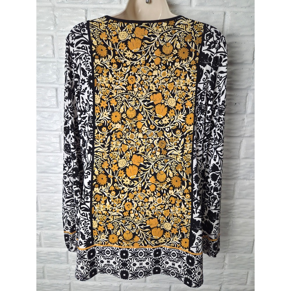 Lot of 3 SUSAN GRAVER Stretch Pullover Tunic top Women's size XS Liquid Knit - Picture 6 of 16
